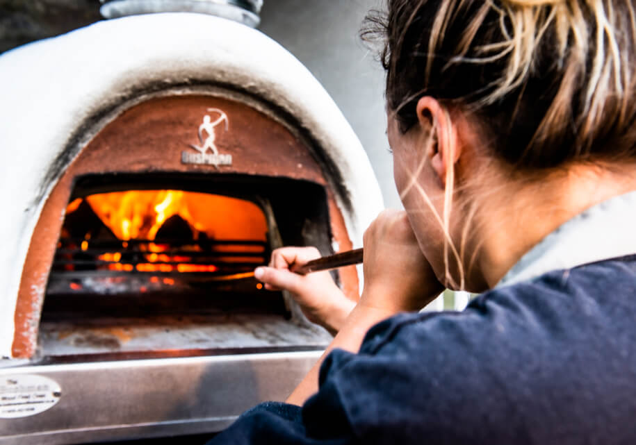 Wood fired Pizzas