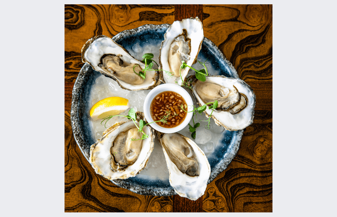 Oysters and Champagne