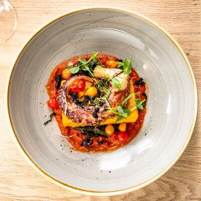 Squid Dish at Porlock