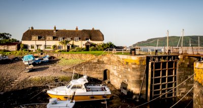 View of Porlock Weir Hotel
